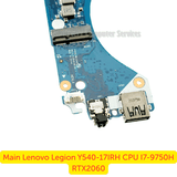 Kỹ thuật viên thay main Lenovo Legion Y540-17IRH i7-9750H chuyên nghiệp