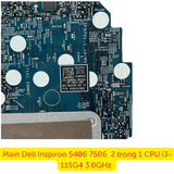 Mainboard Dell Inspiron 5406 7506 2-trong-1 chính hãng Dell