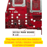 Mainboard ASUS ROG Strix G532LWS i7-10750H GTX1660Ti bảo hành dài hạn