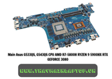 Main Asus G533QS, G543QS CPU AMD R7-5800H RYZEN 9 5900HX RTX GEFORCE 3080