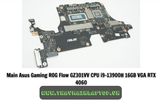 Main Asus Gaming ROG Flow GZ301VV CPU i9-13900H 16GB VGA RTX 4060