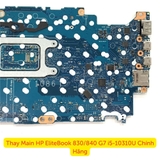 Các cổng kết nối trên main HP EliteBook gồm USB-C HDMI và cổng nguồn