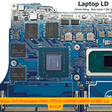 Card đồ họa Intel UHD tích hợp trên main Dell Precision 5560