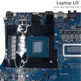 Card đồ họa rời NVIDIA GeForce RTX3060 trên main Dell Alienware X17 R2