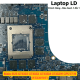 Card đồ họa rời NVIDIA GeForce RTX 3070Ti trên main ASUS ROG Strix G733ZM