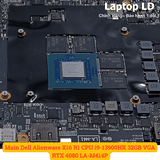 Card đồ họa rời NVIDIA GeForce RTX 4080 trên main Dell Alienware X16 R1