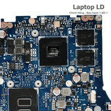 Card đồ hoạ UHD 620 tích hợp trên main Asus Q405UA (không có VGA rời)