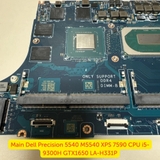 Chipset trên mainboard Dell XPS 15 7590 hỗ trợ điều khiển và vận hành hệ thống
