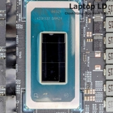 Khu vực chipset và CPU Ultra 7 155H trên main Dell XPS 16 9640 213170-1