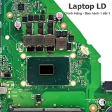 Khu vực chipset và CPU i7-6700HQ trên mainboard Asus X550VXK / A550V
