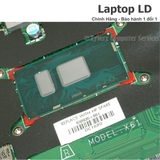 Khu vực chipset và CPU i5-6200U trên mainboard HP Probook 430 G3 / 440 G3 mã DAX61CMB6C0
