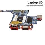 Các cổng kết nối trên main Dell Latitude E6400 gồm USB VGA LAN và nguồn