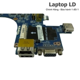 Các cổng kết nối trên main Dell Latitude E6400 gồm USB VGA và cổng nguồn