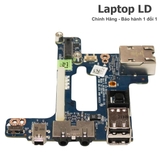 Các cổng kết nối trên main Dell Latitude E6510 gồm USB, VGA và cổng nguồn