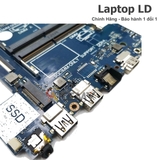 Các cổng kết nối trên main laptop Dell Inspiron 5494 bao gồm USB HDMI và nguồn