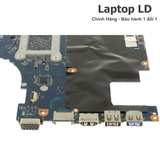 Các cổng kết nối trên main laptop Lenovo G40-30 gồm USB HDMI LAN và nguồn