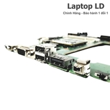 Các cổng kết nối trên main laptop Lenovo ThinkPad T510 gồm USB VGA DisplayPort LAN và nguồn