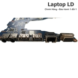 Các cổng kết nối trên main laptop Toshiba Satellite C660 C665P
