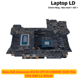 Cổng USB và HDMI trên mainboard laptop Dell Alienware X16 R1