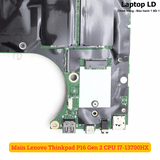 Cổng USB và HDMI trên mainboard laptop Lenovo ThinkPad P16 Gen 2