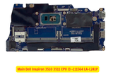 Tổng thể mainboard Dell Inspiron 15 3511 i7-1165G7 còn nguyên bản và hoạt động ổn định