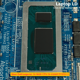 Chip Intel Core i5-1335U trên main Dell Inspiron 16 5630