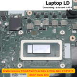 CPU Intel Core i7-1360P gắn trên main laptop Lenovo ThinkPad P14s Gen 4 / P16s Gen 2