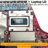CPU Intel Core i9-13900H gắn trên main laptop ASUS ROG Zephyrus M16 GU604VI