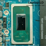 Bộ vi xử lý Intel Core i7-11800H được tích hợp trực tiếp trên mainboard Dell Vostro 7510