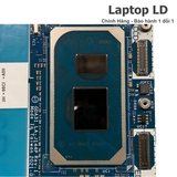 Bộ vi xử lý i7-1185G7 được tích hợp trực tiếp trên mainboard Dell mã LA-J143P