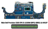 Main Dell Precision 5560 CPU i5-11500H GDP51 GDB51 LA-K411P
