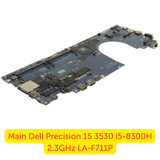 Tổng thể mainboard Dell Precision 3530 LA-F711P zin theo máy, hiệu năng cao và ổn định
