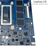 IC nguồn và chipset trên main Asus VivoBook K5504VN RAM 16GB CPU Intel Gen 13