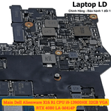 IC nguồn trên mainboard Dell Alienware X16 R1 mã LA-M414P CPU i9-13900HK