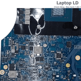 IC nguồn và chipset trên main Dell Alienware X17 R2 CPU i7-12700H RTX3060 mã LA-L613P