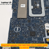 IC nguồn trên mainboard Dell Latitude 7320 7420 7520 mã LA-K371P