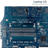 Khe RAM DDR5 trên main Dell Alienware M15 R7 LA-L651P