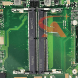 Khe RAM DDR4 trên main Asus VivoBook X510 i3-7100U chính hãng, hỗ trợ nâng cấp dễ dàng