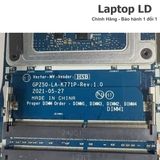 Khe RAM trên main HP Fury 15 G8 LA-K771P