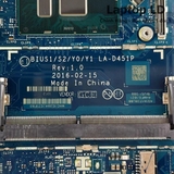 Khe RAM trên main Lenovo Yoga 510-14ISK cho phép nâng cấp hoặc kiểm tra bộ nhớ laptop