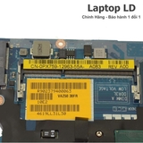 Khe RAM trên mainboard Dell E7240 cho phép nâng cấp dung lượng bộ nhớ