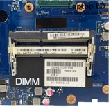 Khe RAM trên motherboard Dell Inspiron 17R 3721 5721 hỗ trợ nâng cấp bộ nhớ