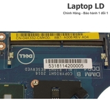 Khe RAM trên motherboard Dell Latitude LA-E071P hỗ trợ nâng cấp bộ nhớ