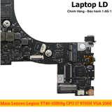 Khe SSD M.2 NVMe trên main Lenovo Legion Y740-15IRHg CPU i7-9750H