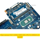 Khu Vực CPU Trên Main Lenovo Flex 15IML S340-15IIL i5-1035G4 Chính Hãng