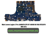 THAY Main Lenovo Legion 5 Pro 16ARH7H CPU R7-6800H 8G VGA RTX3070 NM-E471