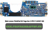 Main Lenovo ThinkPad X13 Yoga Gen 2 CPU i7-1165G7 16G