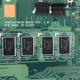 Khu vực mã mạch của mainboard Asus K501UX / K501UB / A501U