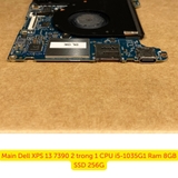 Main Dell XPS 13 7390 2 trong 1 hỗ trợ SSD NVMe 256GB