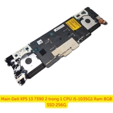 Mainboard Dell XPS 13 7390 2 trong 1 CPU i5-1035G1 RAM 8GB SSD 256GB